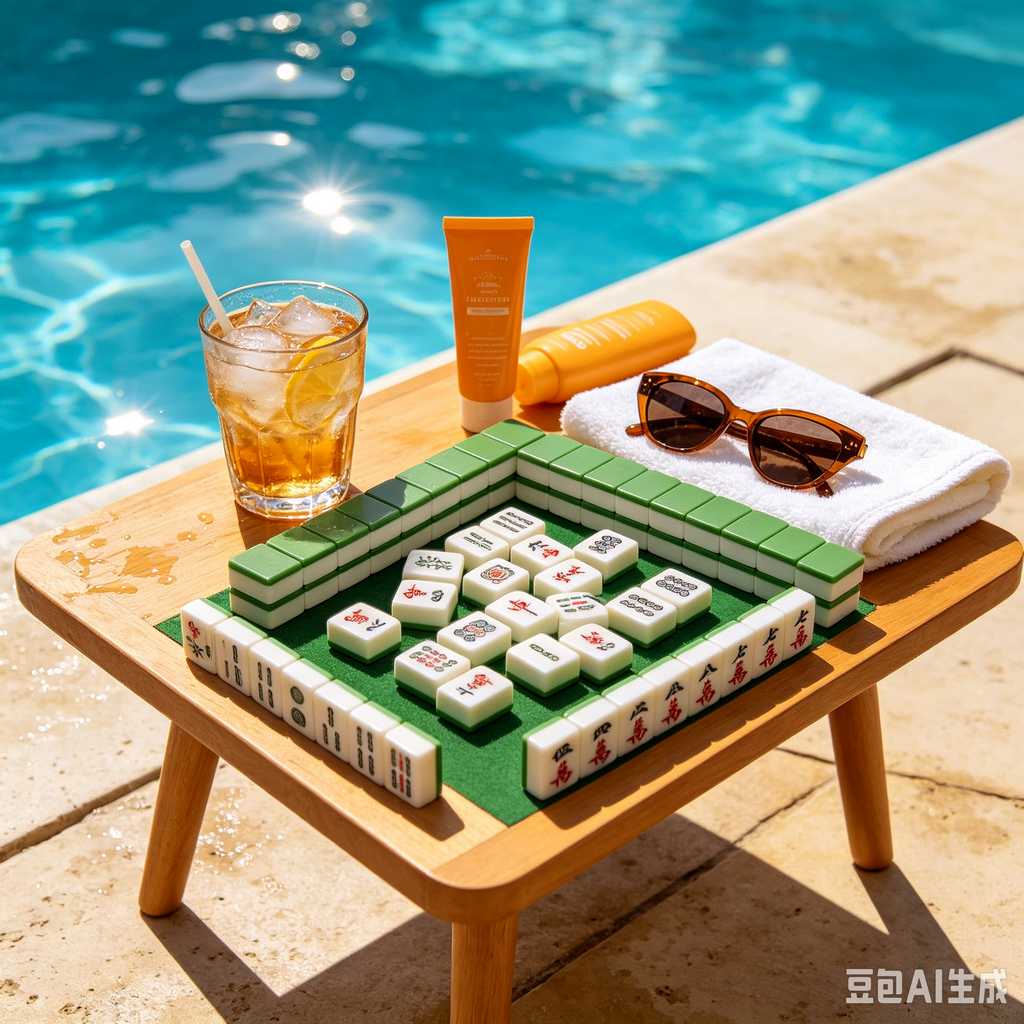 recreational mahjong game set