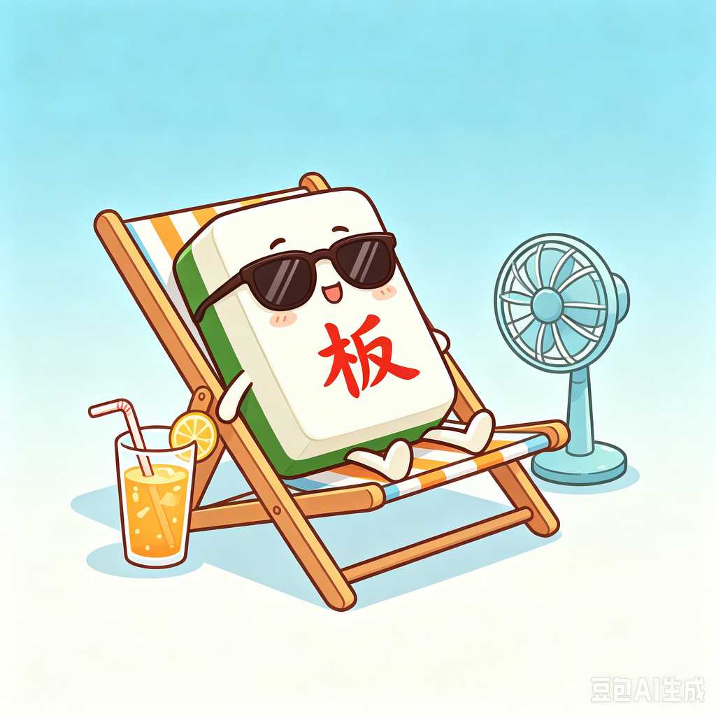 embossed mahjong set design