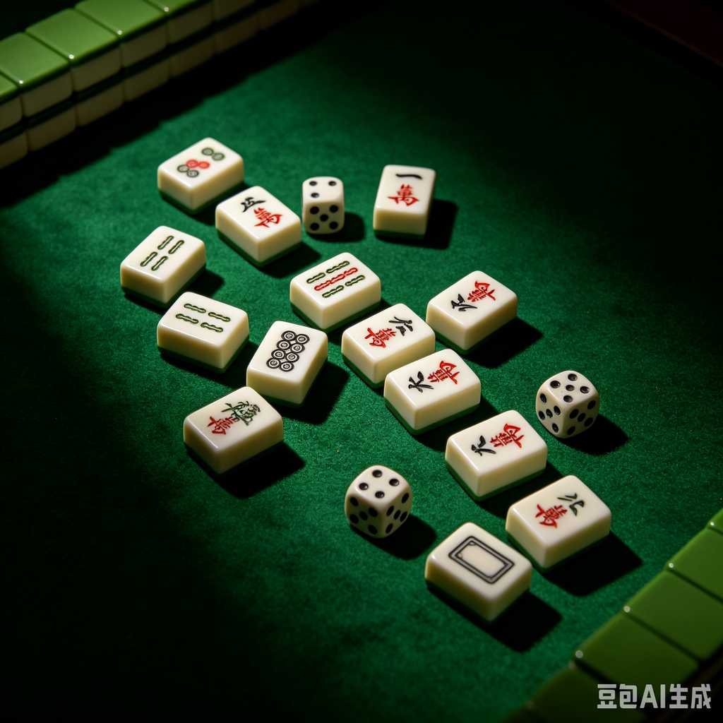 mahjong set with storage case