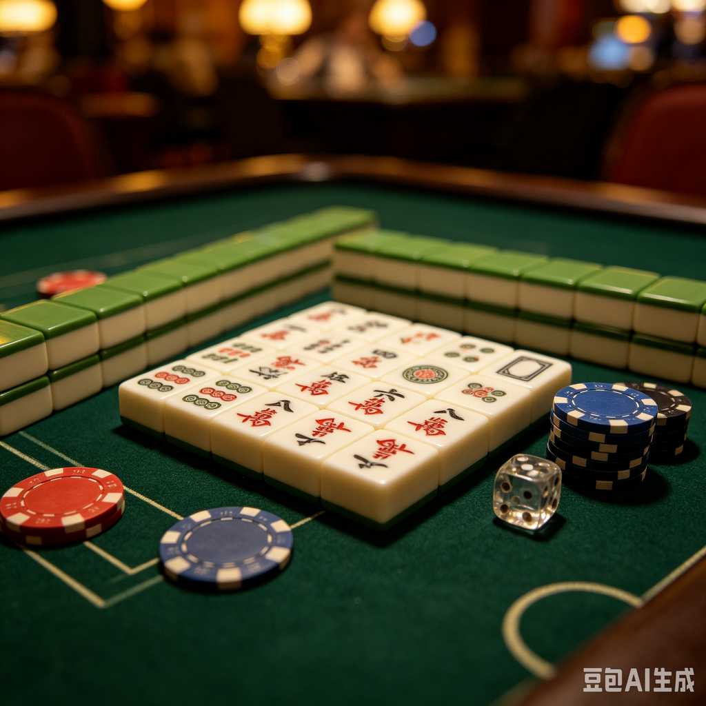 premium resin mahjong game set